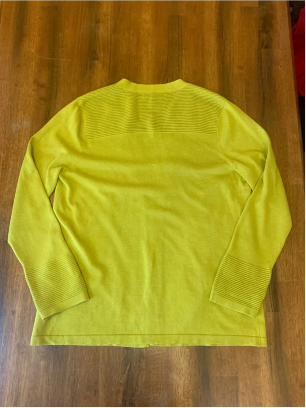 Jones New York Cardigan Sweater XL Yellow / Green